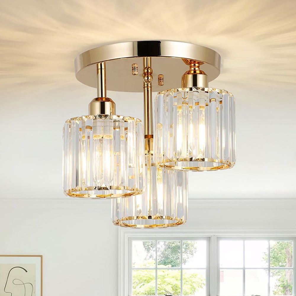 Elegant Prism Flush Mount Ceiling Light