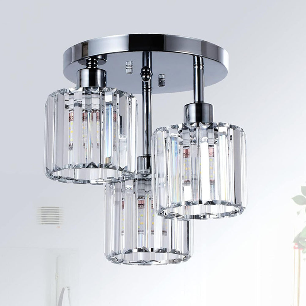 Elegant Prism Flush Mount Ceiling Light