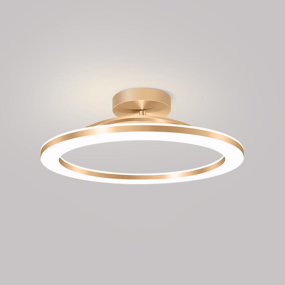 Modern Round LED Ceiling Light for Stylish Hallways
