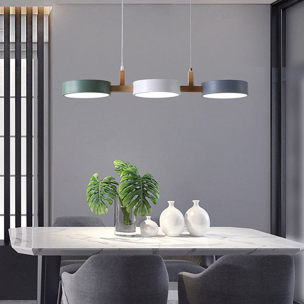 Sleek Geometry Multi-Pendant Light
