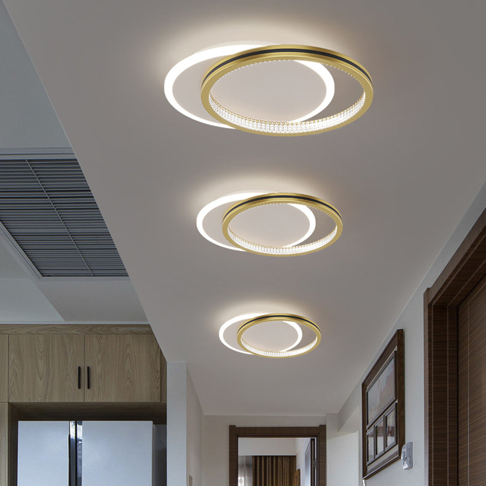 Sculptural LED Flush Mount Celing Lights