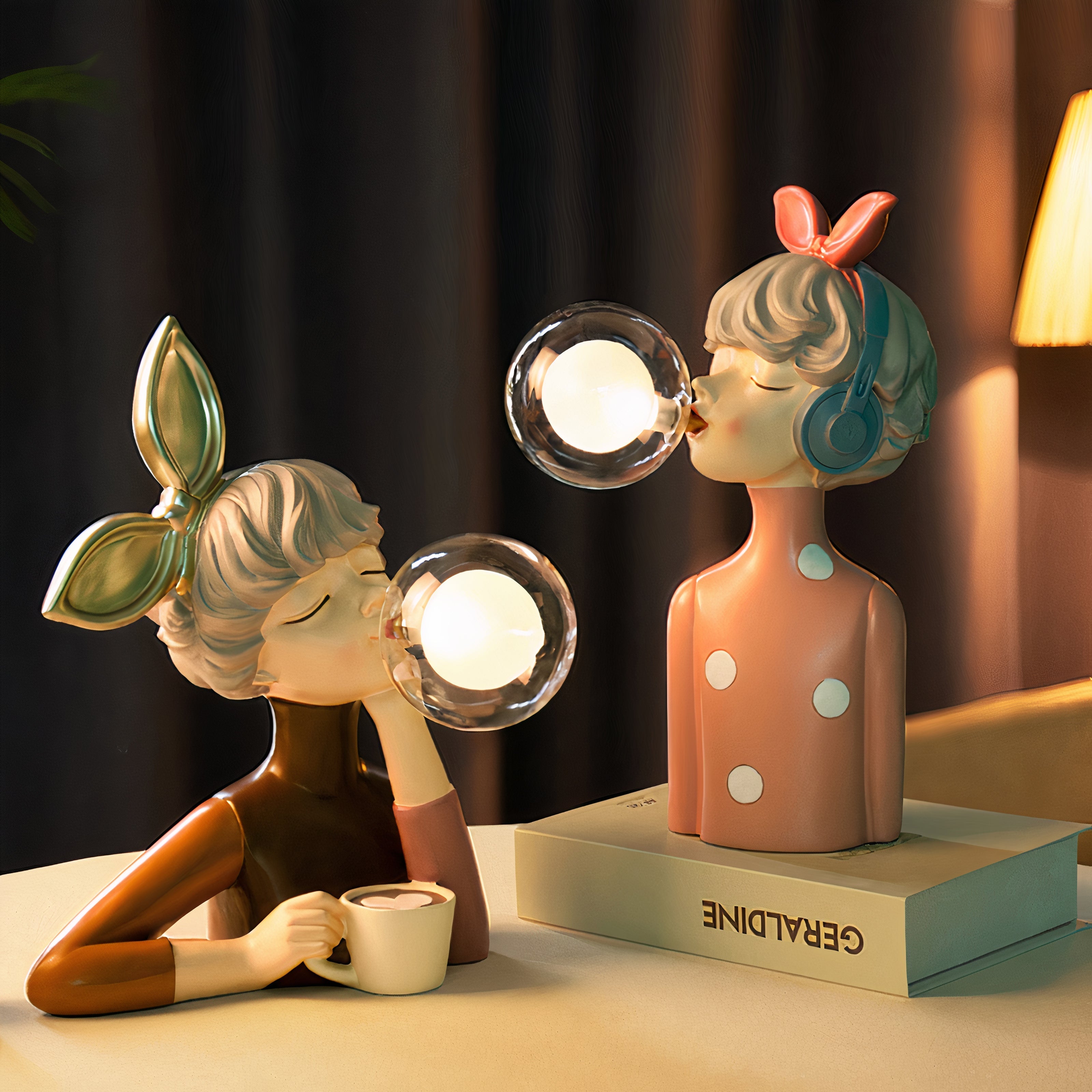 Elegant Table Lamp with Unique Design