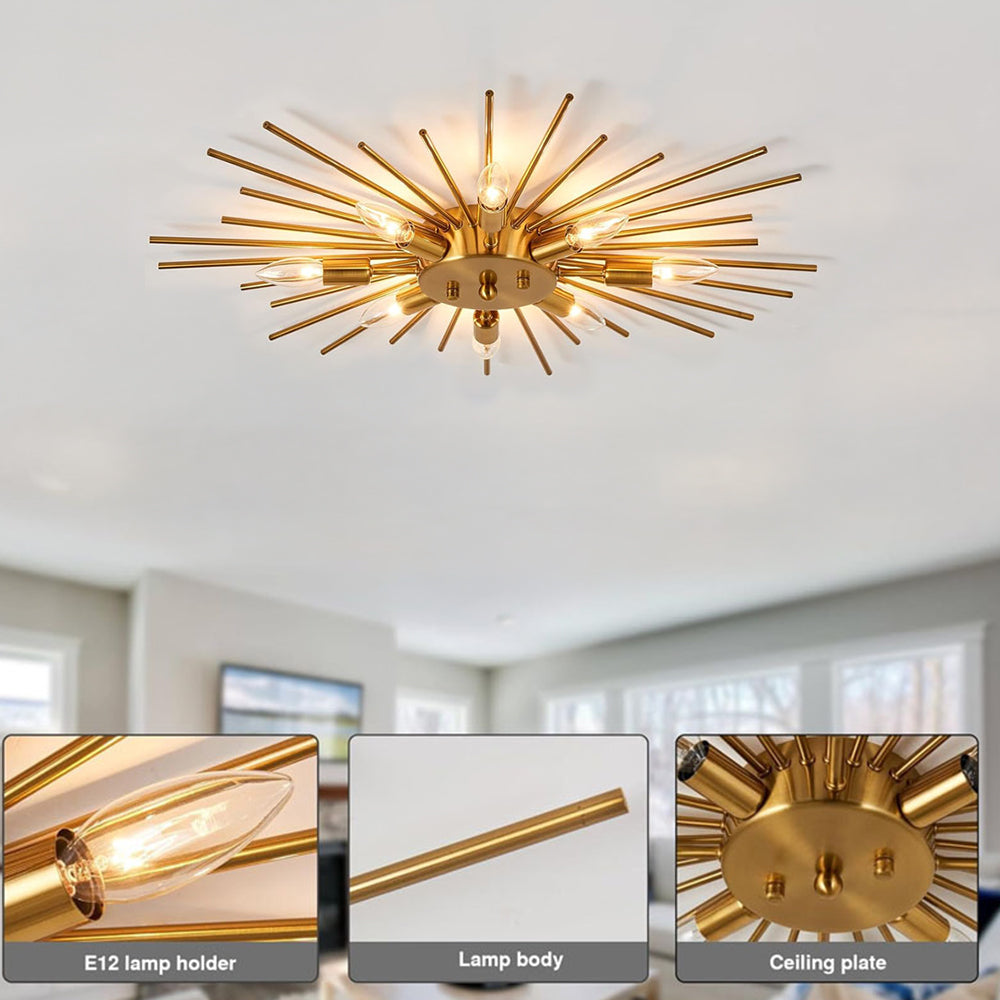 8-Light Modern Ceiling Lights