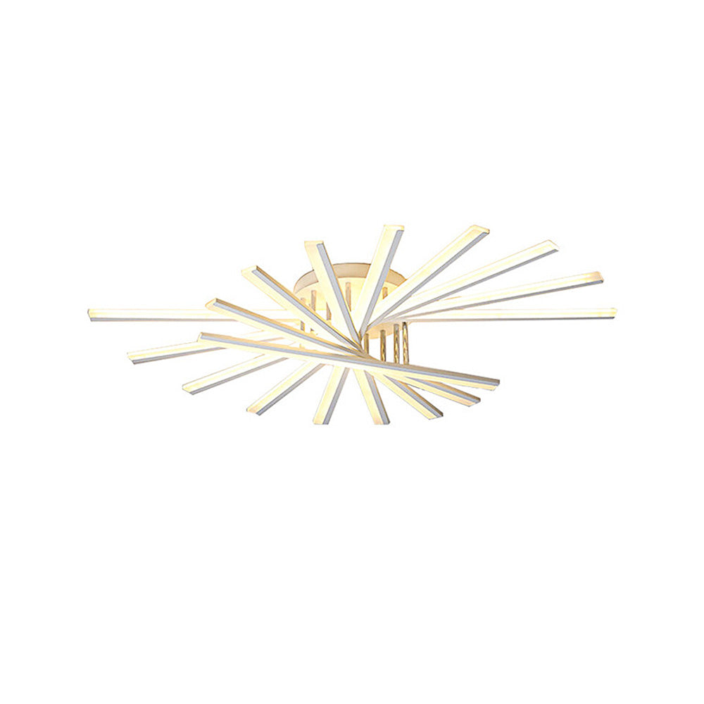 Sleek Nordic-Inspired LED Ceiling Light