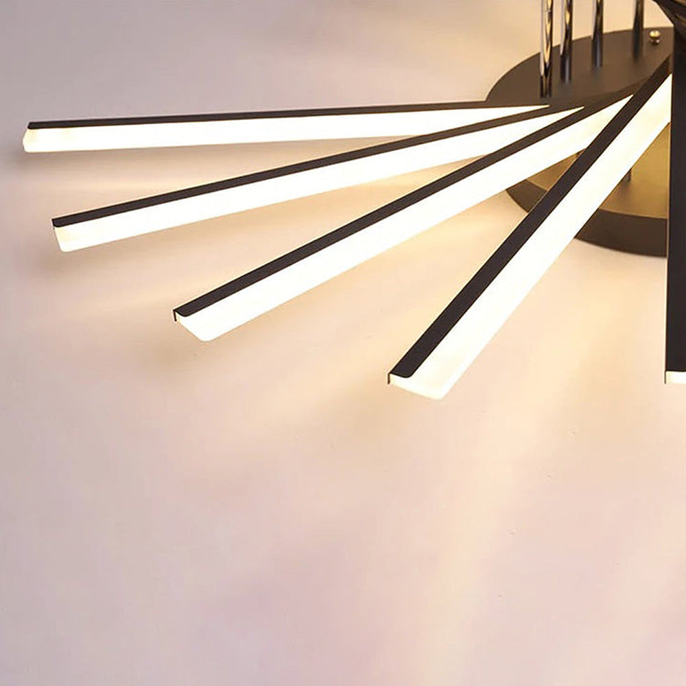Sleek Nordic-Inspired LED Ceiling Light