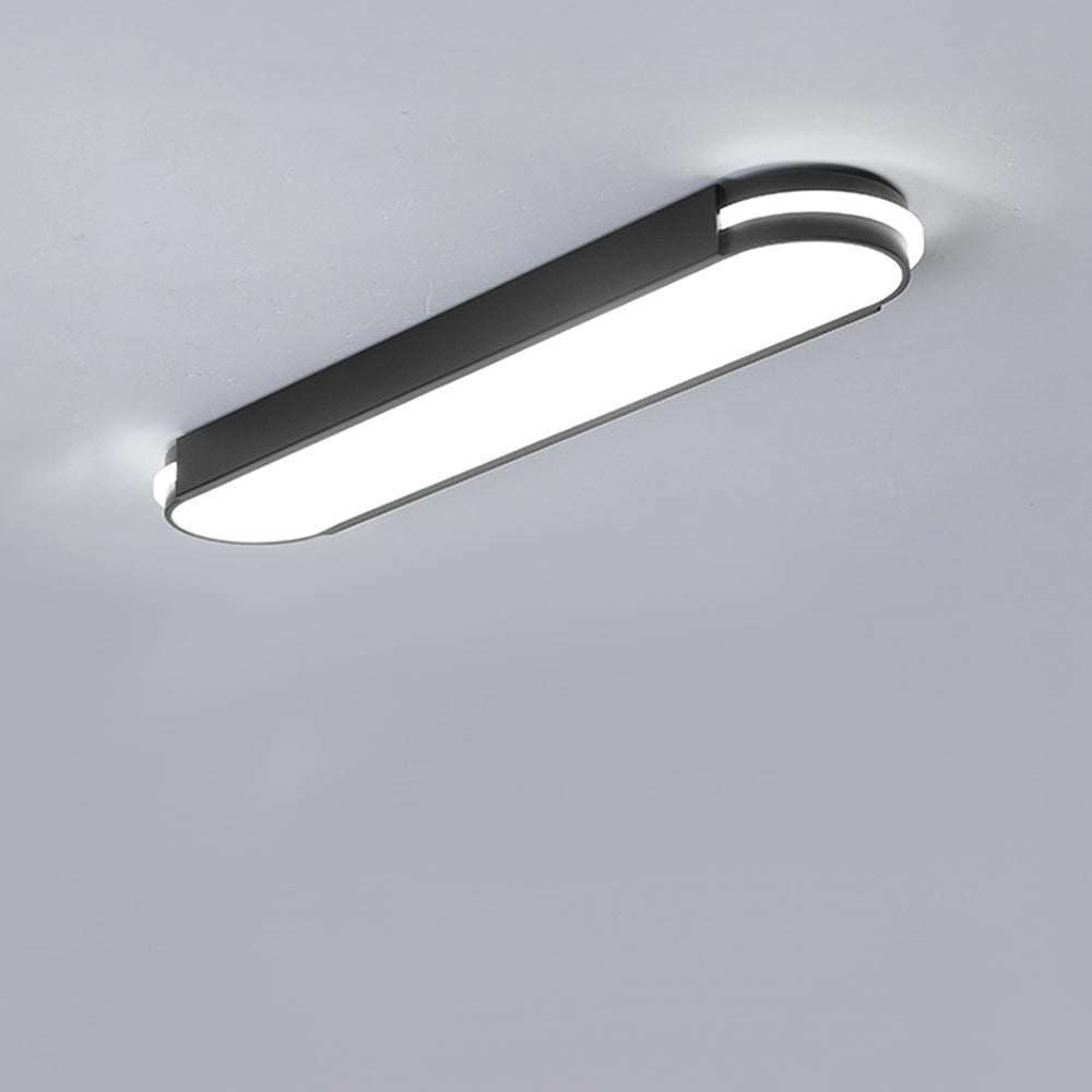 Industrial-Inspired Flush Mount LED Ceiling Lights