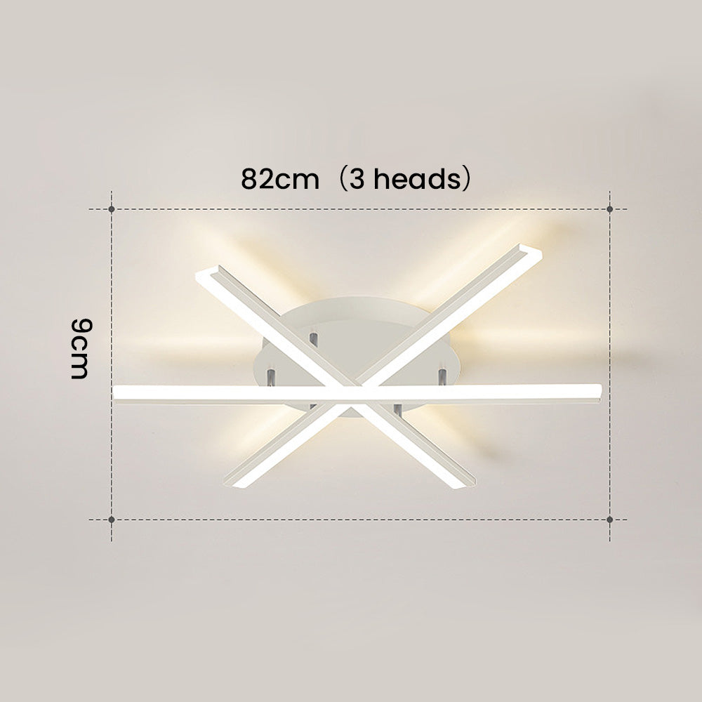 Sleek Nordic-Inspired LED Ceiling Light