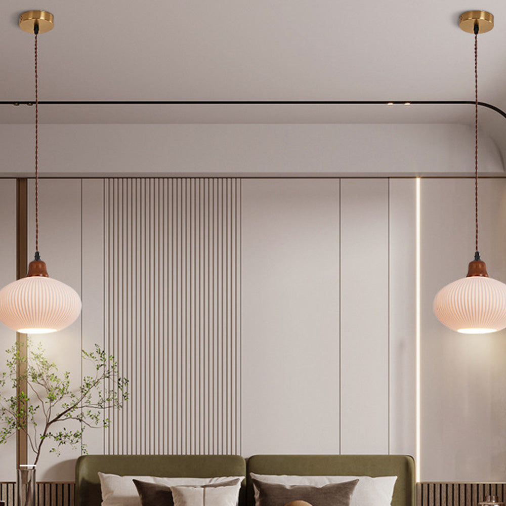 Scandinavian Vintage Ceramic Pendant Lights
