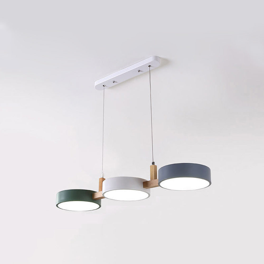 Sleek Geometry Multi-Pendant Light