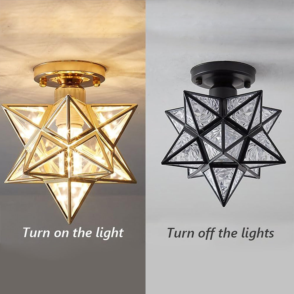 Modern Starlight Flush Ceiling Fixture