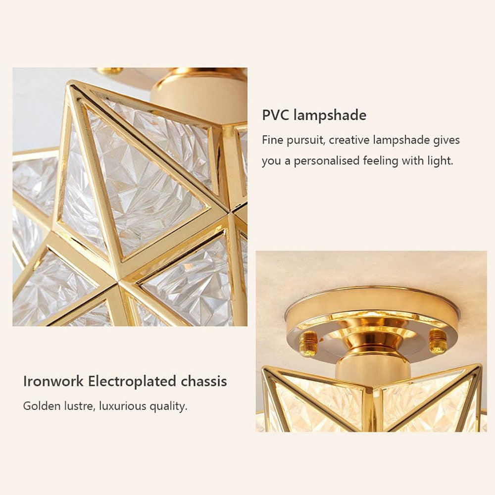 Modern Starlight Flush Ceiling Fixture