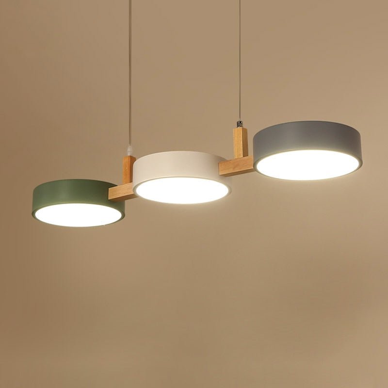 Sleek Geometry Multi-Pendant Light