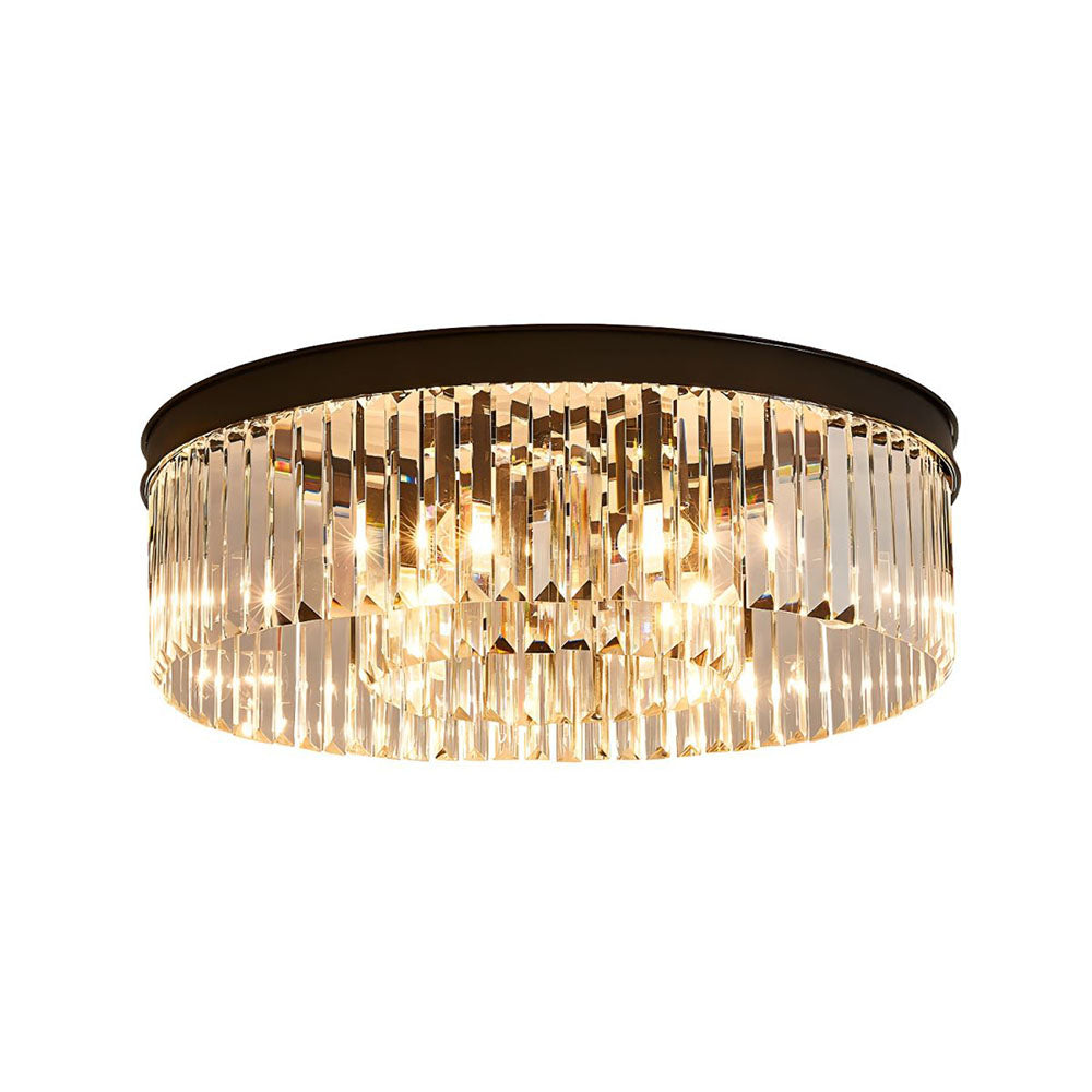 Elegant Prism Glow Flush Mount Ceiling Lights