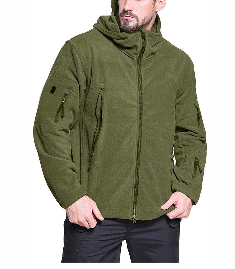 Men's Winter Multiple Pocket Jacket | Hooded