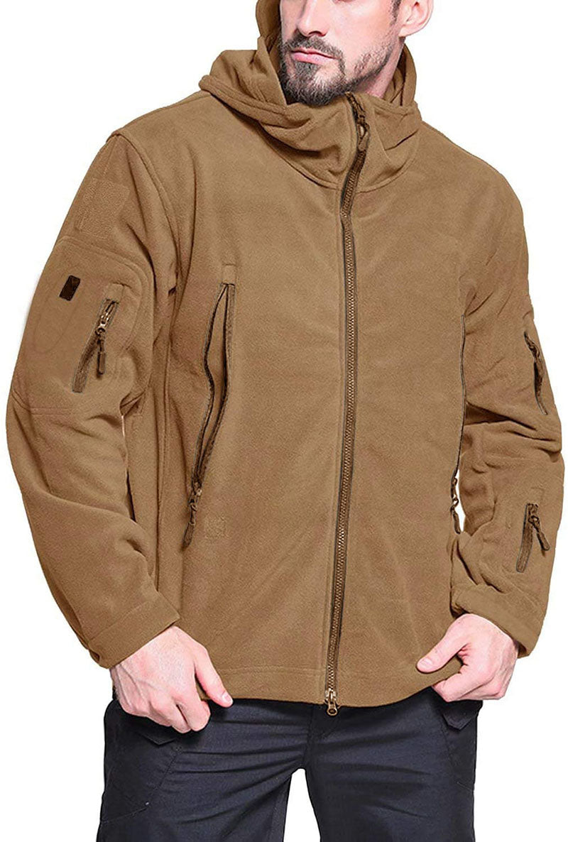 Men's Winter Multiple Pocket Jacket | Hooded