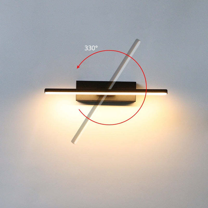 Modern Wall-Mounted Rotating Light