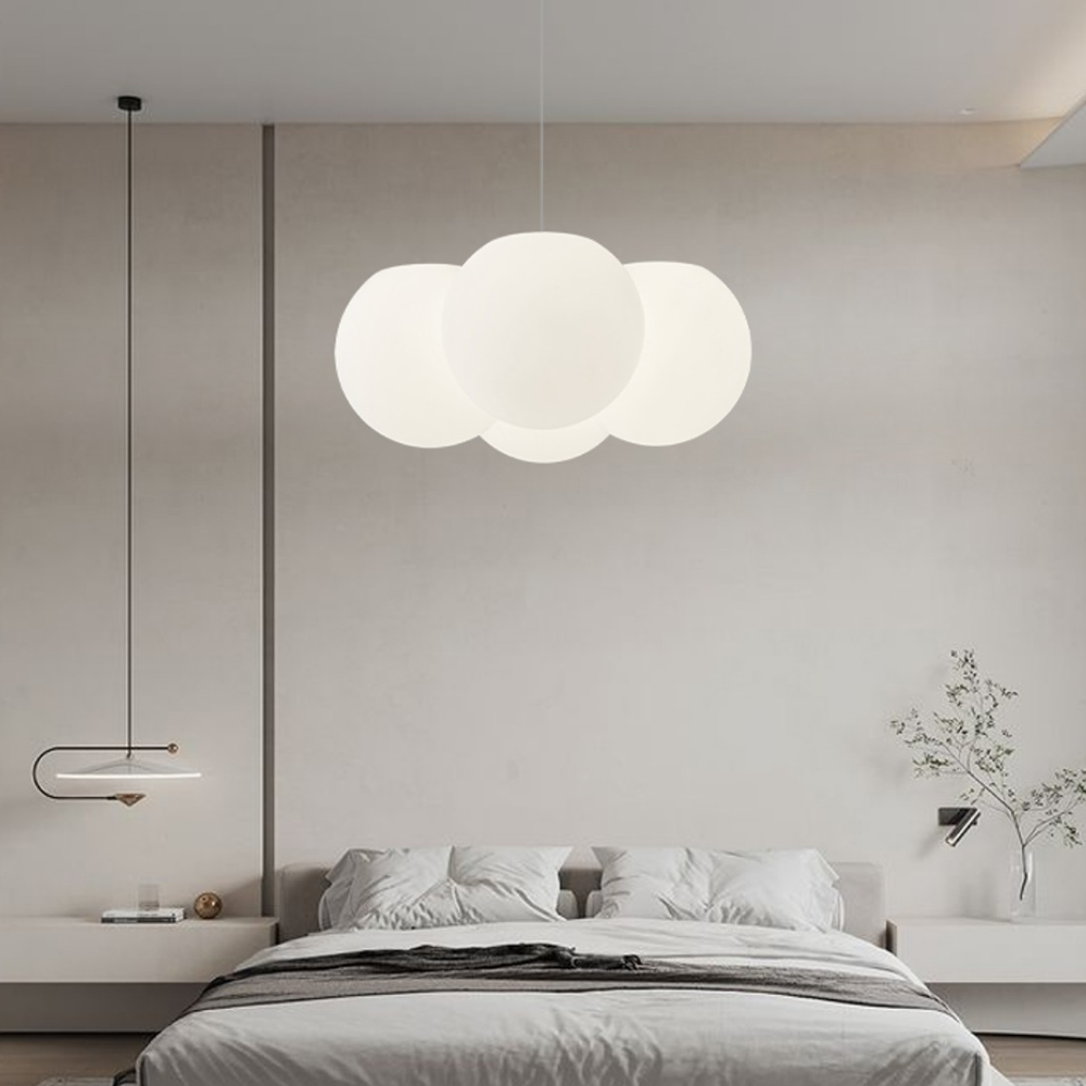 Cozy Cloud-Inspired LED Ceiling Lights