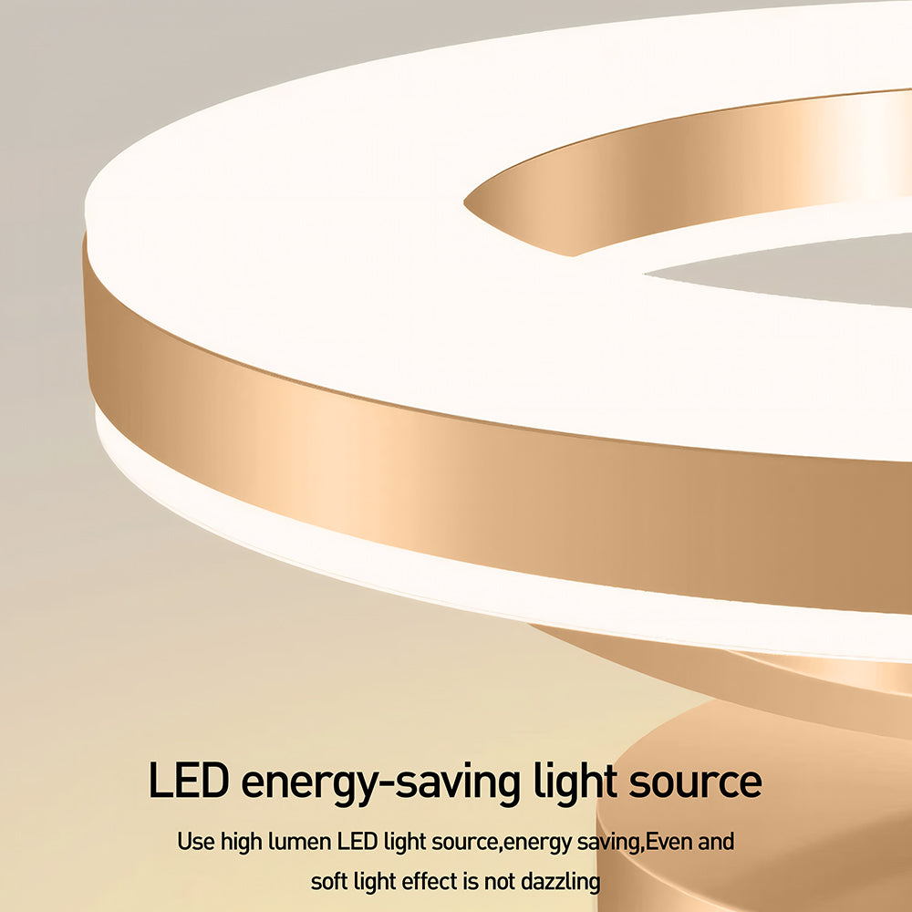 Modern Round LED Ceiling Light for Stylish Hallways