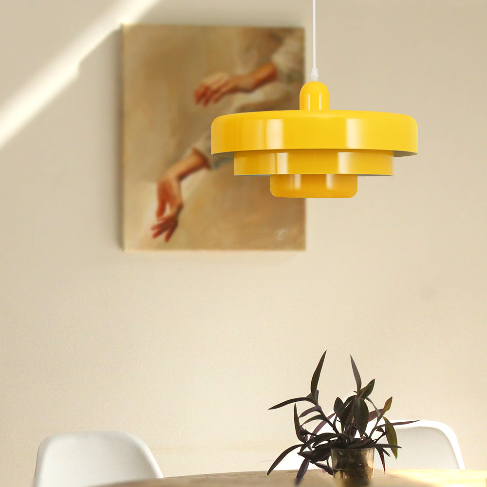 Retro Pendant Light with a Creative Twist