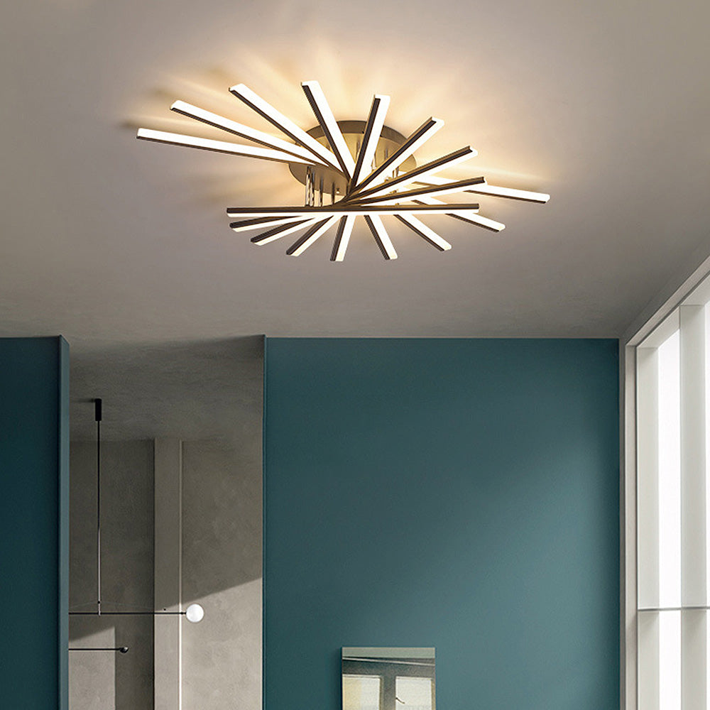 Sleek Nordic-Inspired LED Ceiling Light
