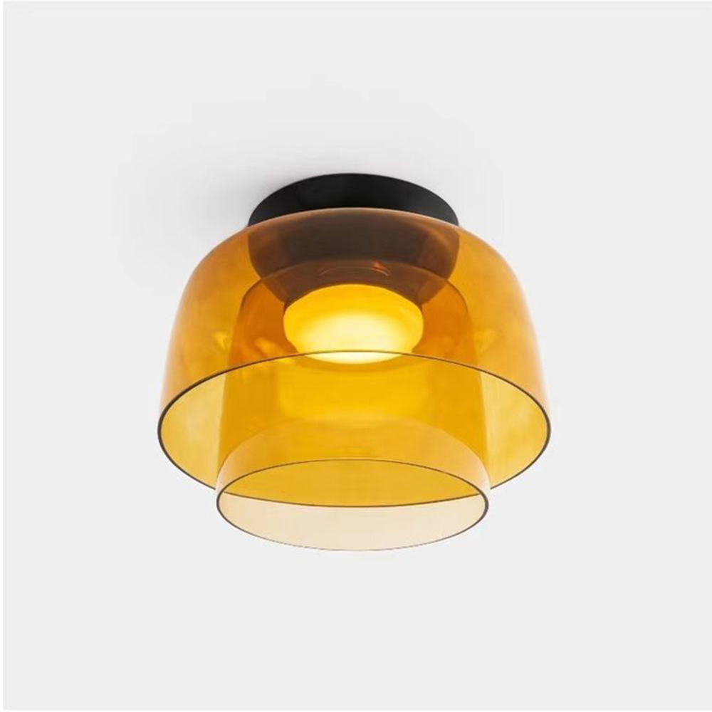 Scandinavian Artisan Glass Ceiling Pendant