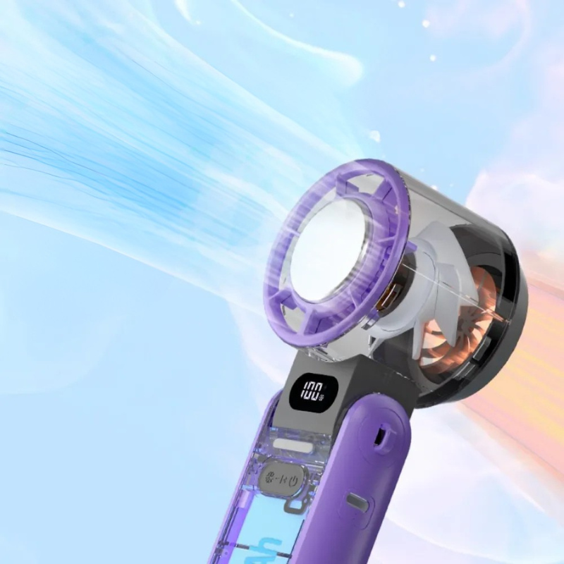 Mini Handheld Foldable & Rechargeable Cooling Fan