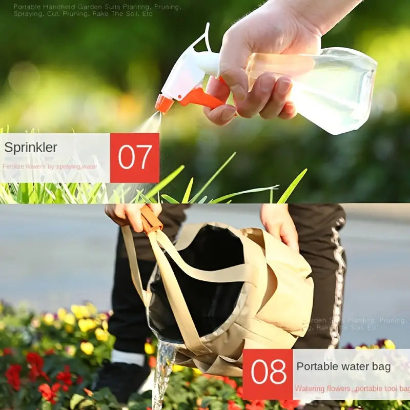10-Piece Garden Tool Kit – Organized and Ready-to-Use Set