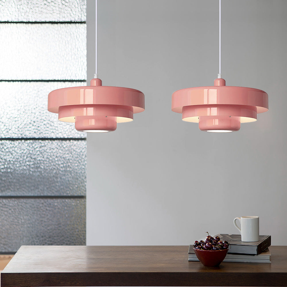 Retro Pendant Light with a Creative Twist