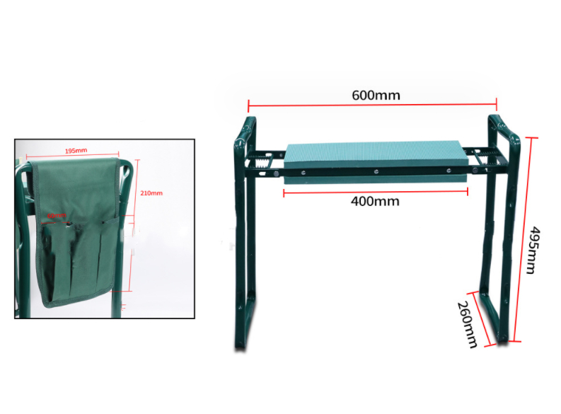 All-in-One Foldable Seat & Tool Tote