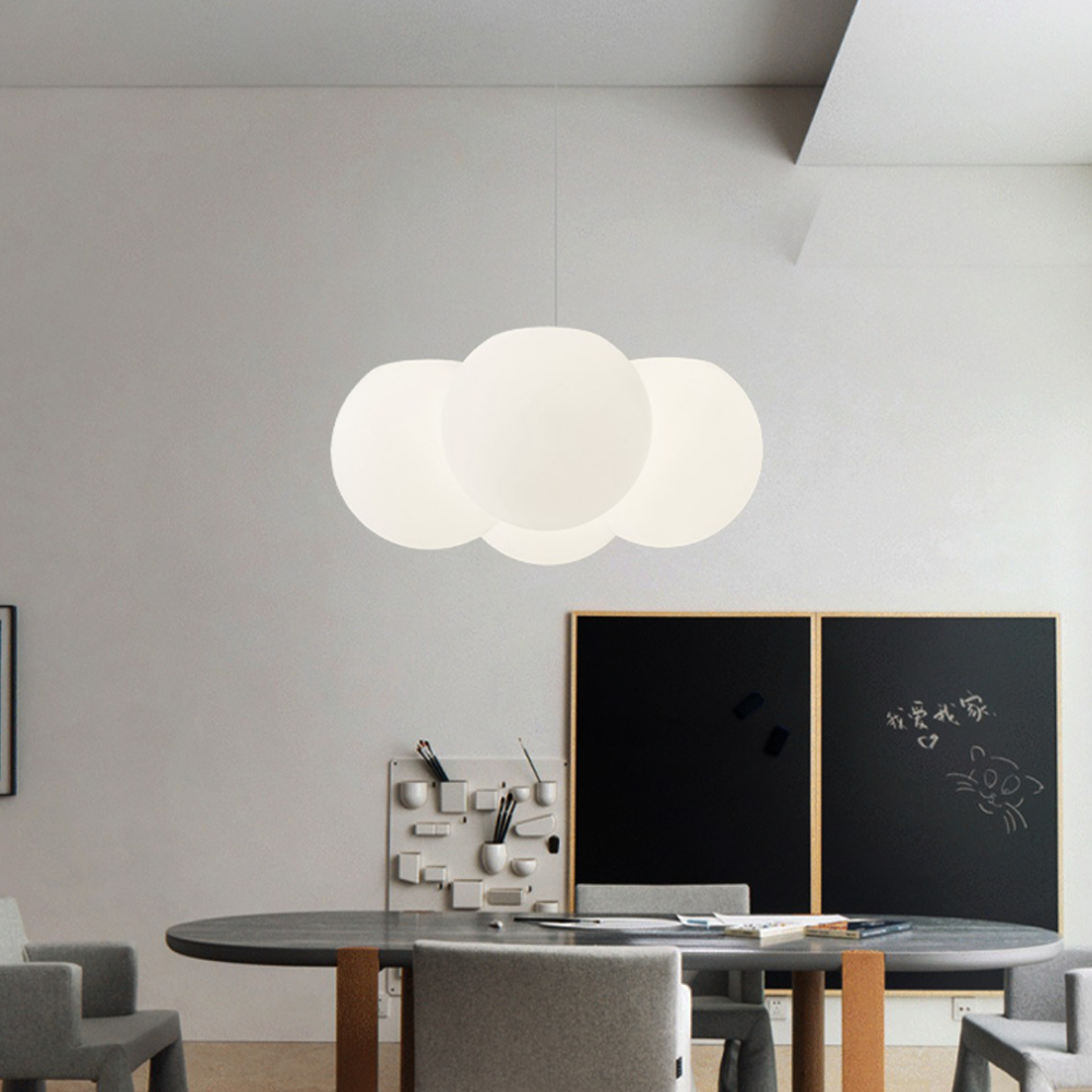 Cozy Cloud-Inspired LED Ceiling Lights