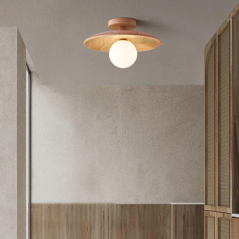 Modern Minimalist Semi Flush Ceiling Light
