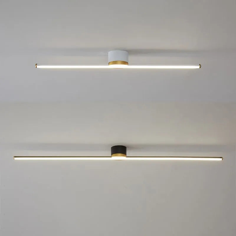 Modern LED Linear Flush Mount Ceiling Light