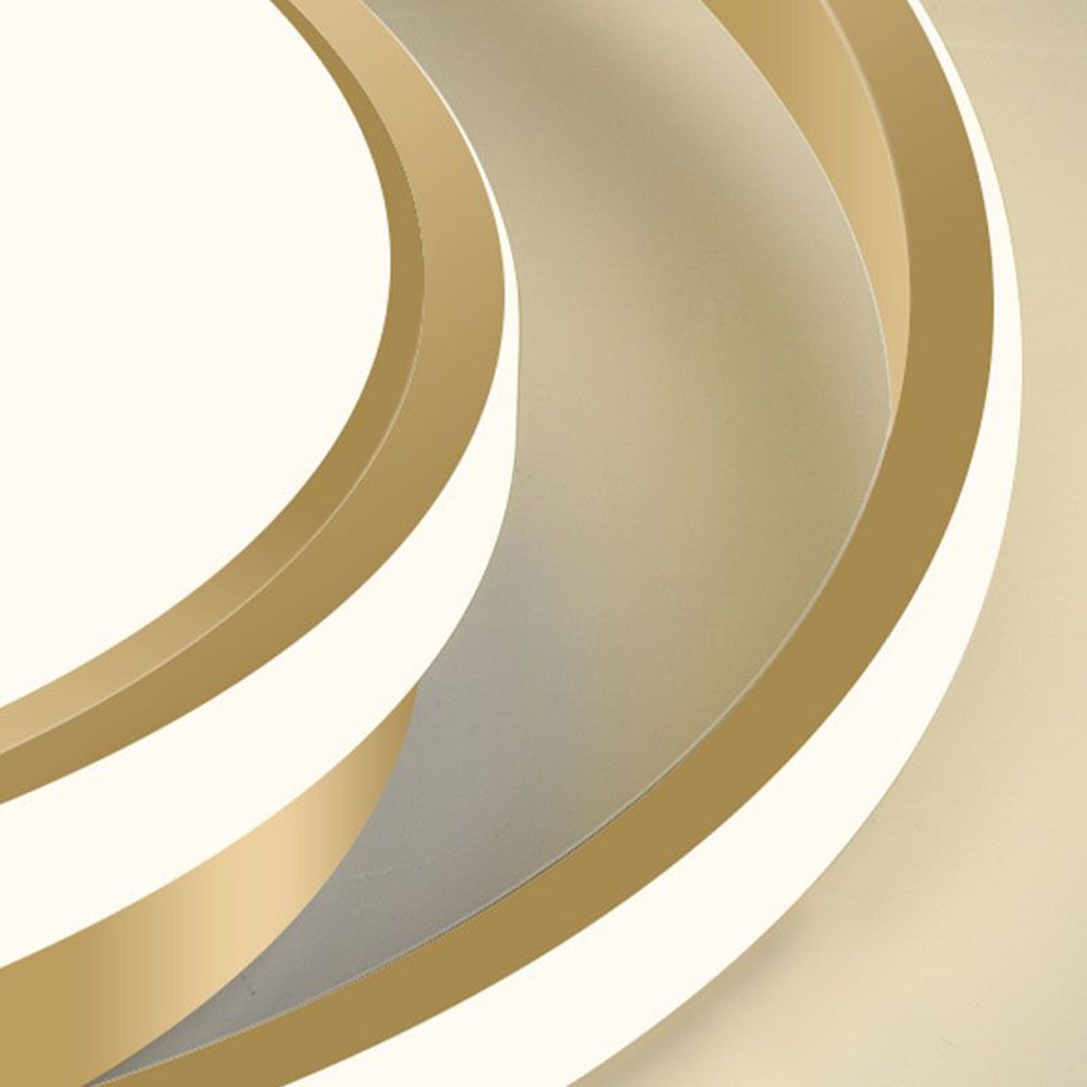 Duo Ring LED Ceiling Light Fixture