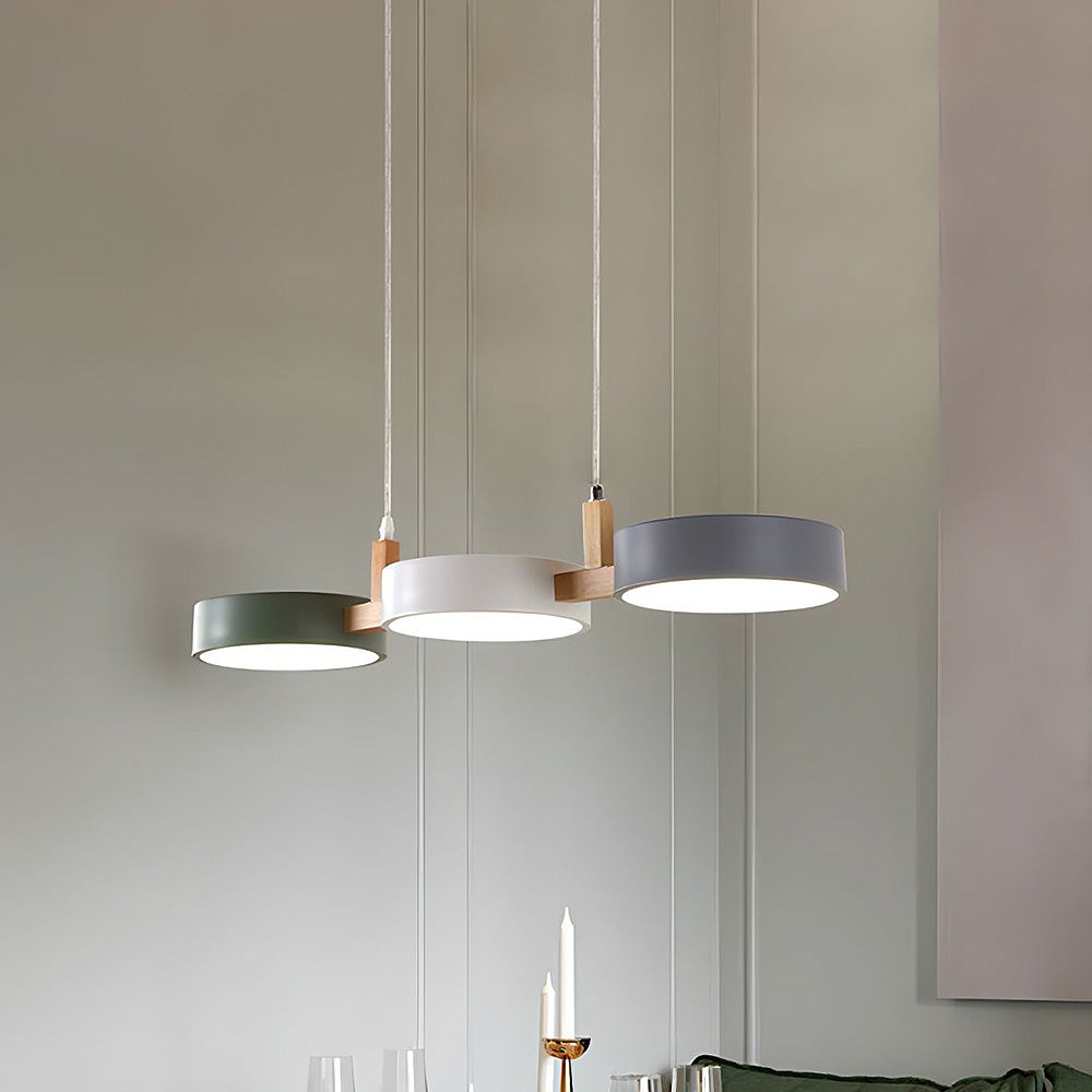 Sleek Geometry Multi-Pendant Light
