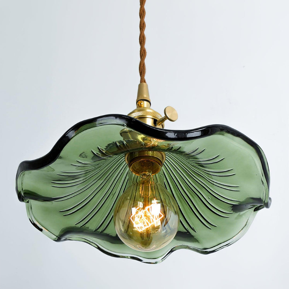 Elegant Hibiscus Flower Pendant Light