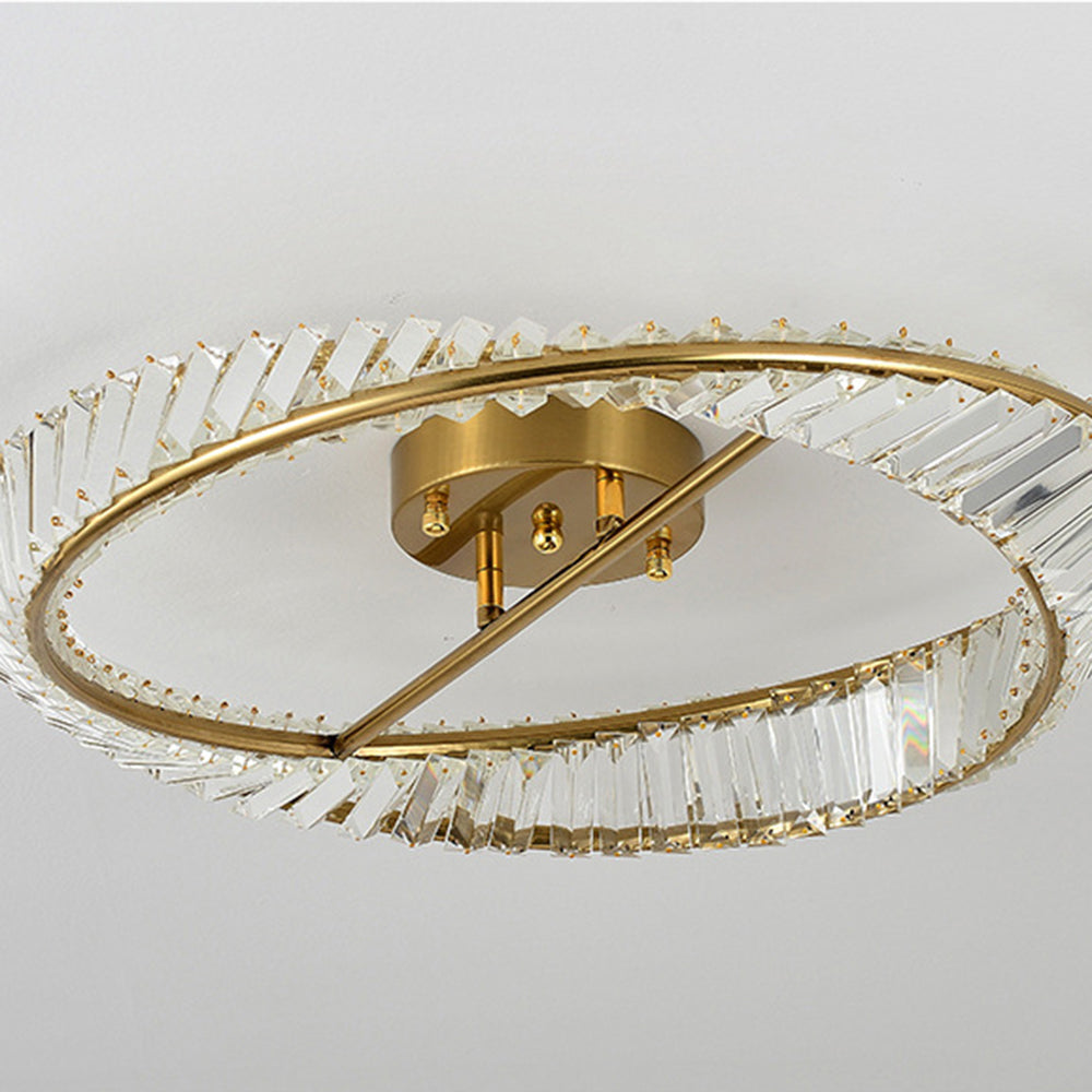 Modern Crystal Flush Mount Ceiling Lights