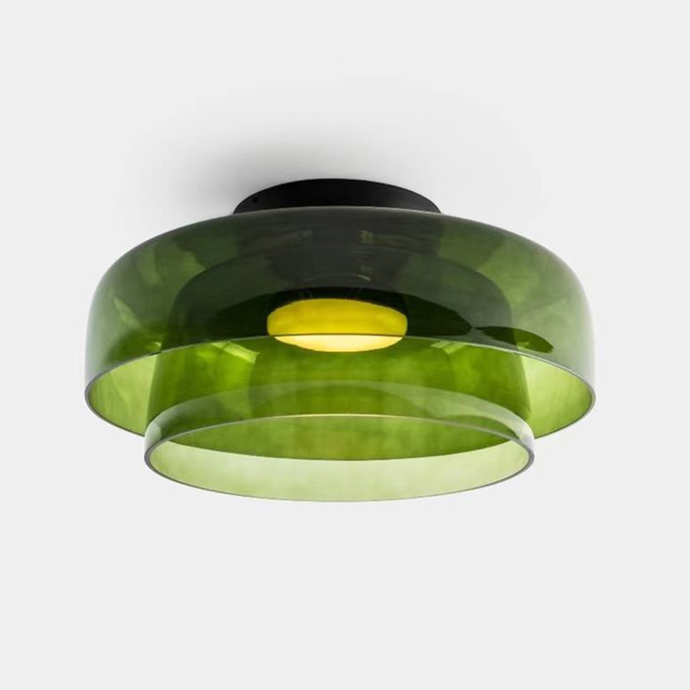 Scandinavian Artisan Glass Ceiling Pendant