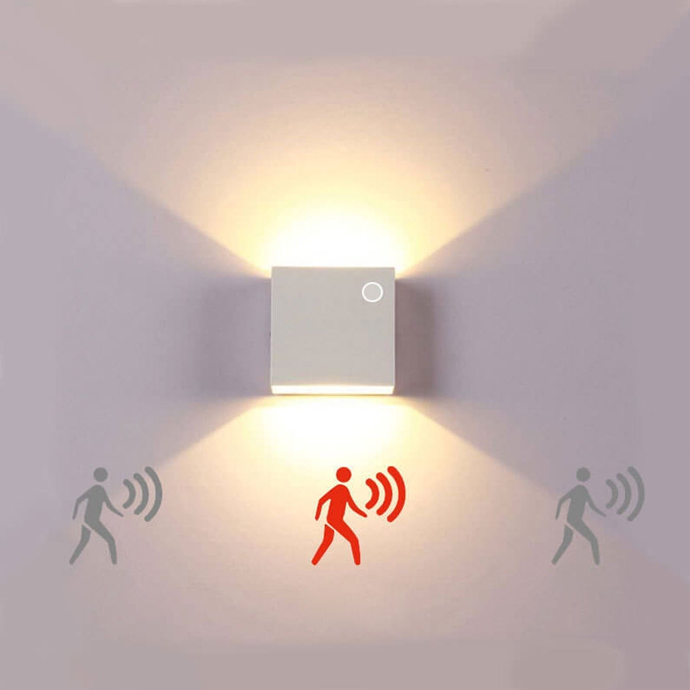 Smart Motion Sensor LED Wall Light