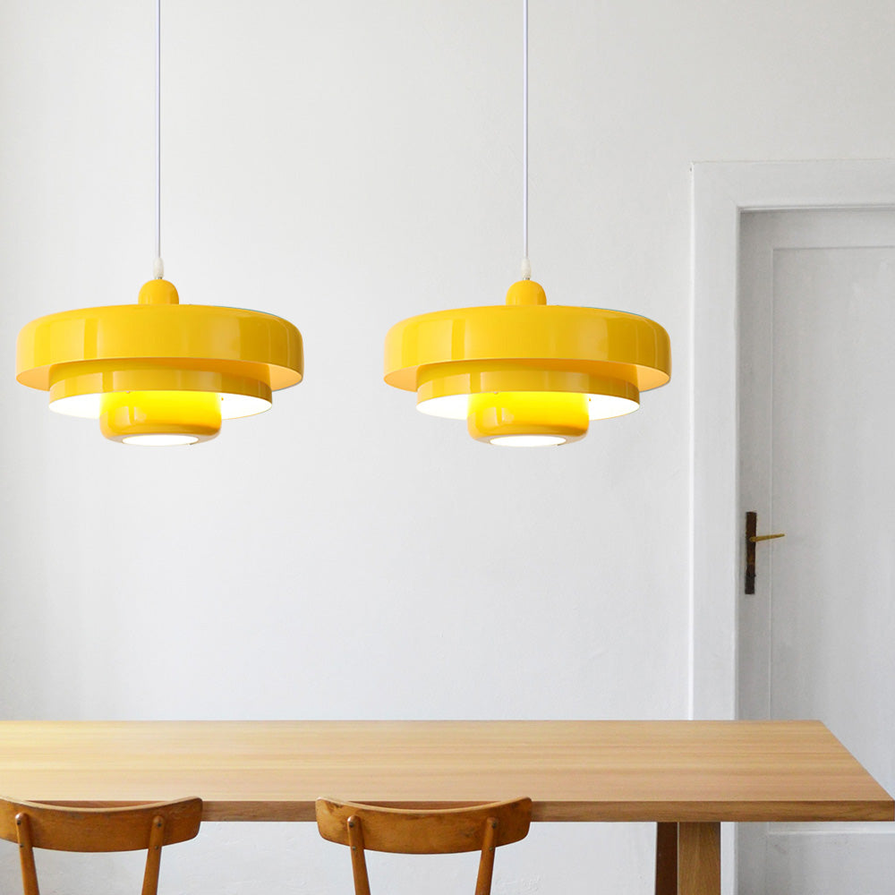 Retro Pendant Light with a Creative Twist