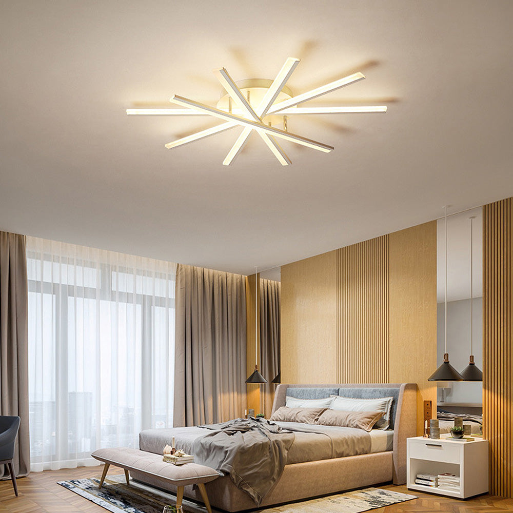 Sleek Nordic-Inspired LED Ceiling Light