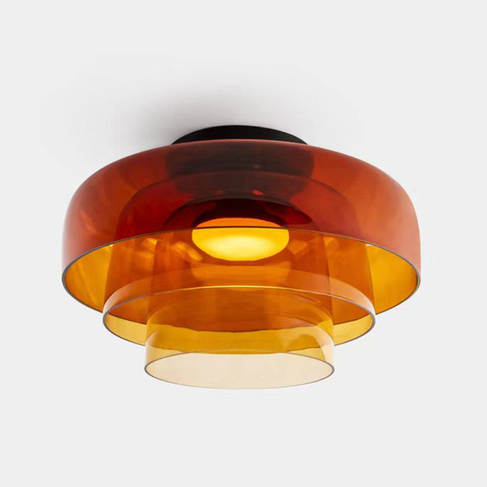 Scandinavian Artisan Glass Ceiling Pendant