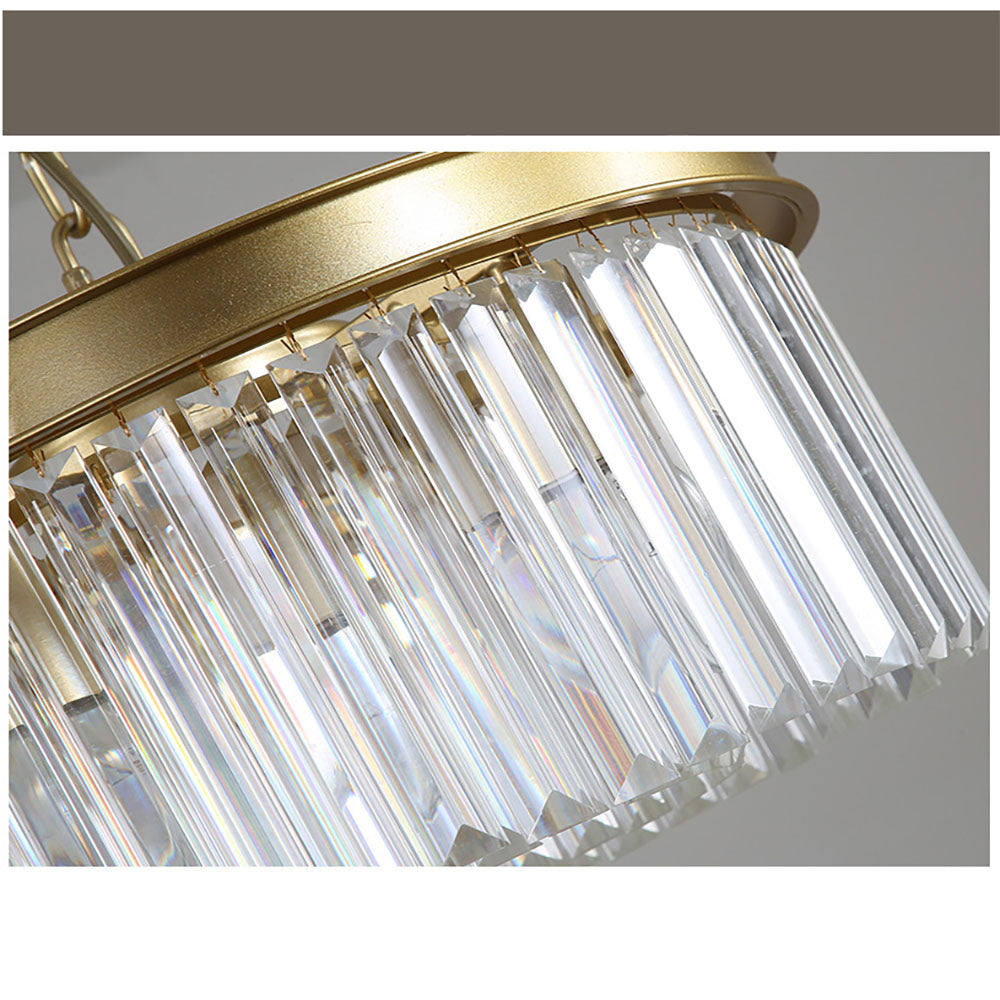 Elegant Prism Glow Flush Mount Ceiling Lights