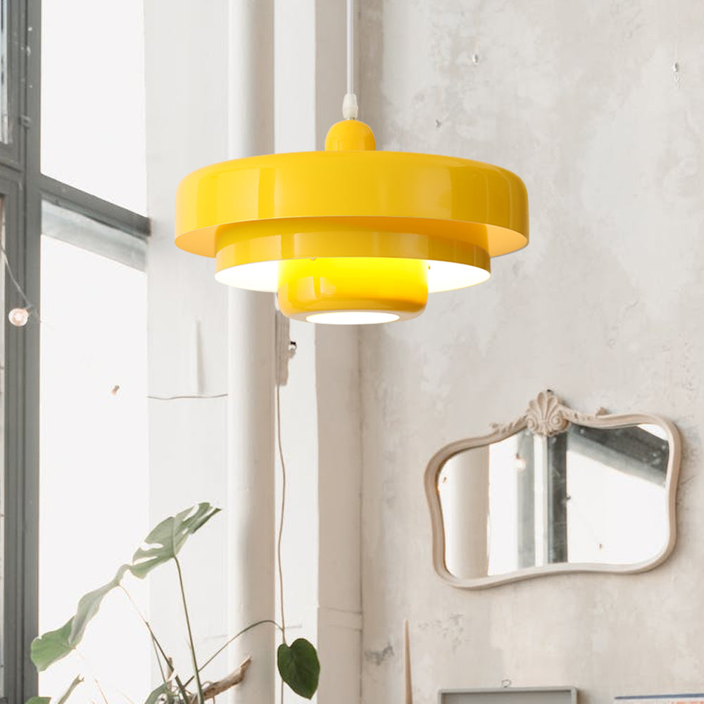Retro Pendant Light with a Creative Twist