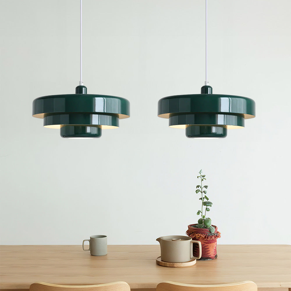 Retro Pendant Light with a Creative Twist