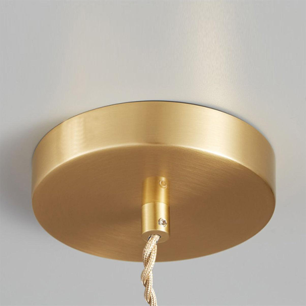 Retro-Inspired Ribbed Glass Pendant Lights