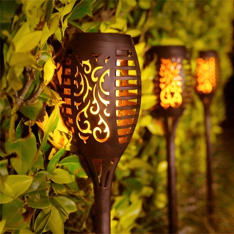 Solar Torch Lights for Outdoor Garden Decoration