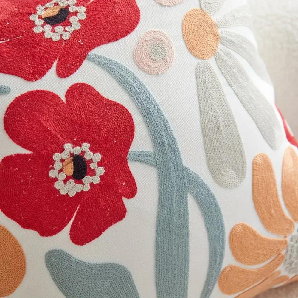Nature Inspired Soft Decorative Cushion Cover