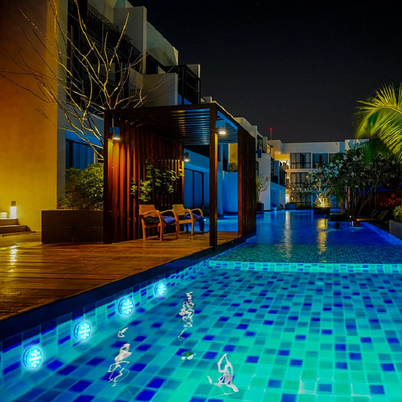 Remote-Controlled Submersible LED Lights