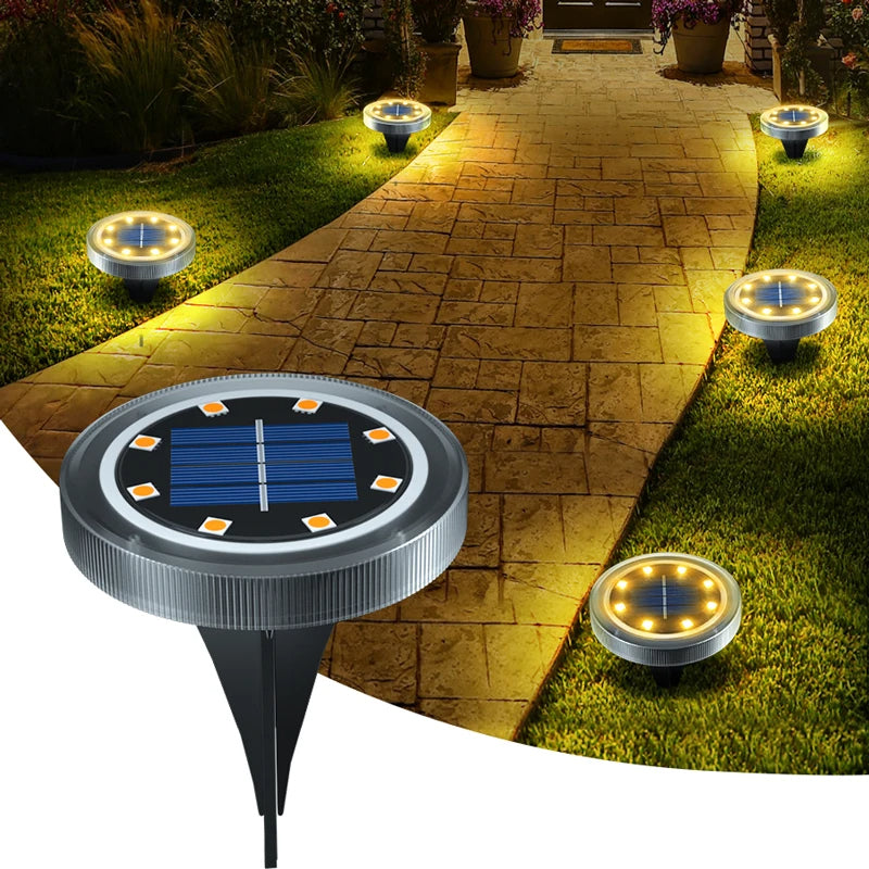Solar Garden Lights - Waterproof Outdoor LED Lighting