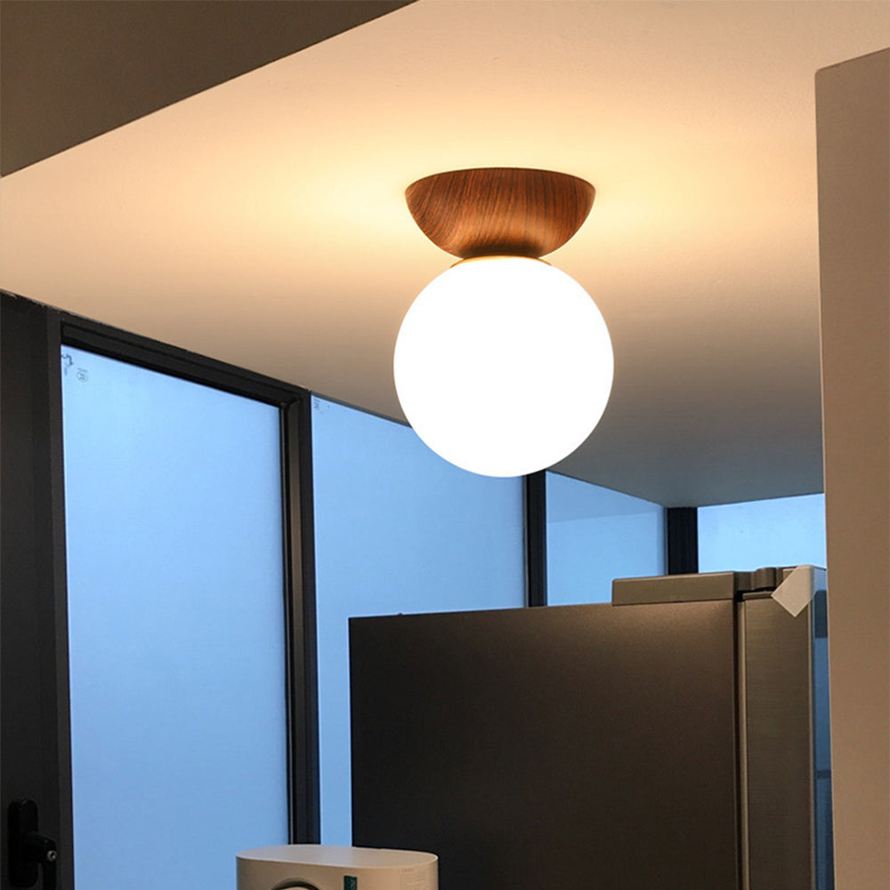 Scandinavian-Inspired Flush Mount Ceiling Lights